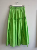 Eliza Faulkner Designs Inc. M Pre-loved Rain Skirt Citrus Check - Size M