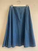 Eliza Faulkner Designs Inc. M Pre-loved Winnie Skirt Denim - Size M