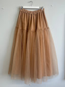 Eliza Faulkner Designs Inc. Medium Pre-loved Tilly Skirt Tan Ballet Tulle - Size M