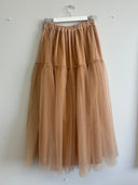 Eliza Faulkner Designs Inc. Medium Pre-loved Tilly Skirt Tan Ballet Tulle - Size M