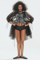 Eliza Faulkner Designs Inc. Pants Gemma Panty Black Mesh