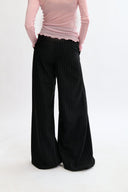 Eliza Faulkner Designs Inc. Pants Lavoy Pant Black Pinstripe