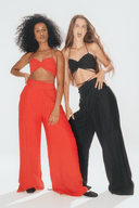 Eliza Faulkner Designs Inc. Pants Romy Pant Red Linen