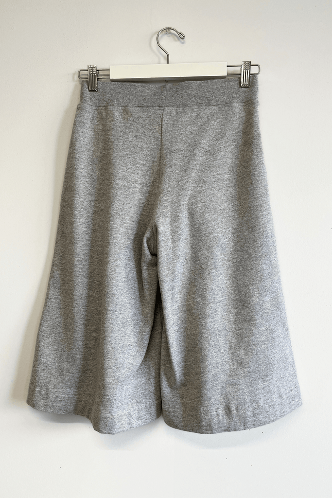 Eliza Faulkner Designs Inc. Pants S Sample Fleece Short Grey cotton