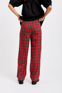 Eliza Faulkner Designs Inc. Pants Sam Pant Red Plaid