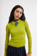 Eliza Faulkner Designs Inc. Piper Top Lime