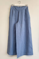 Eliza Faulkner Designs Inc. Sample Romy Pant Storm Blue Linen