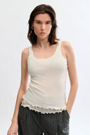 Eliza Faulkner Designs Inc. Shirts & Tops Becca Tank Cream