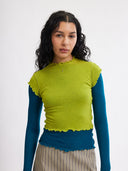 Eliza Faulkner Designs Inc. Shirts & Tops Candice Top in Lime