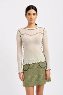 Eliza Faulkner Designs Inc. Shirts & Tops Delia Top Off-White