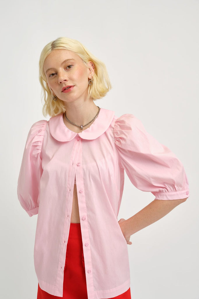 Eliza Faulkner Designs Inc. Shirts & Tops Evie Blouse Pink