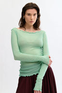Eliza Faulkner Designs Inc. Shirts & Tops Jess Top Mint