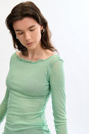 Eliza Faulkner Designs Inc. Shirts & Tops Jess Top Mint