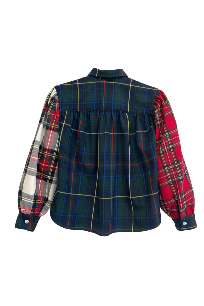 Eliza Faulkner Designs Inc. Shirts & Tops Kids Venti Shirt Plaid Combo