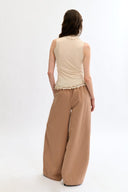 Eliza Faulkner Designs Inc. Shirts & Tops Loulou Top Cream