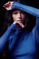 Eliza Faulkner Designs Inc. Shirts & Tops Piper Top in Slate
