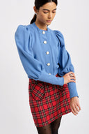 Eliza Faulkner Designs Inc. Shirts & Tops Polly Cardigan Periwinkle Blue