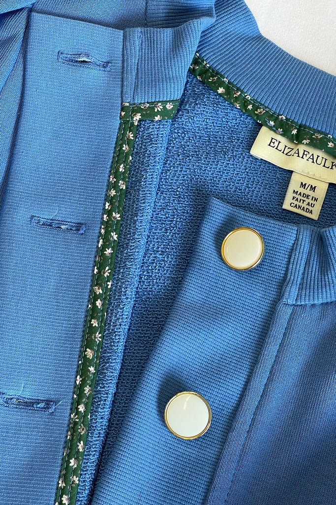 Eliza Faulkner Designs Inc. Shirts & Tops Polly Cardigan Periwinkle Blue
