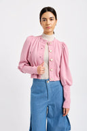 Eliza Faulkner Designs Inc. Shirts & Tops Polly Cardigan Pink