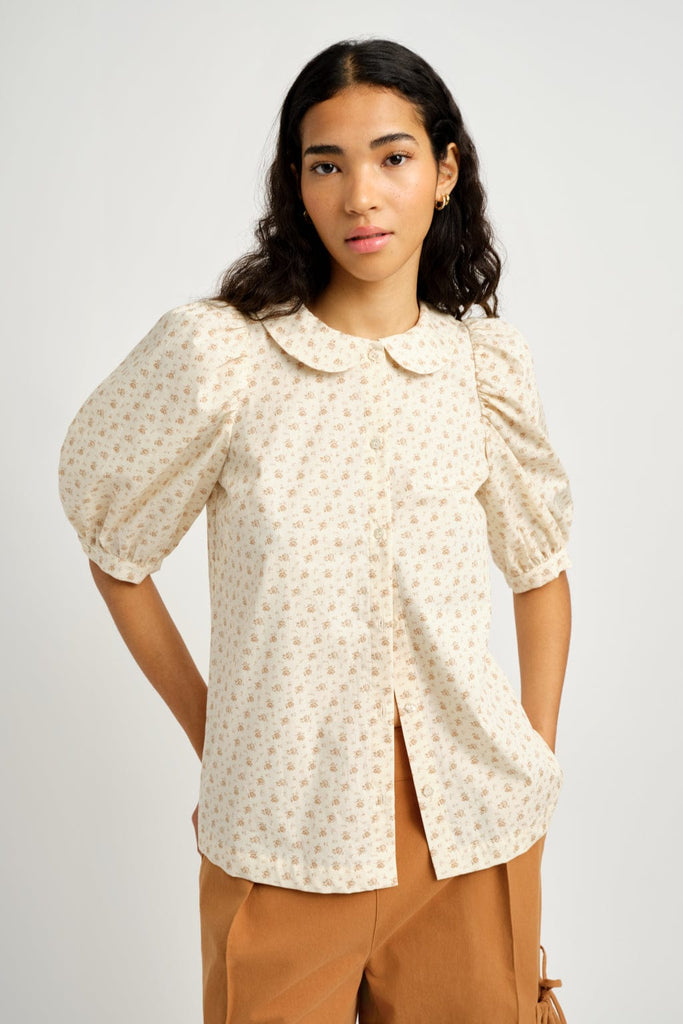 Eliza Faulkner Designs Inc. Shirts & Tops XS Sample Evie Blouse Butter Yellow