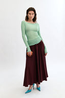 Eliza Faulkner Designs Inc. Skirts Florence Skirt Shiraz