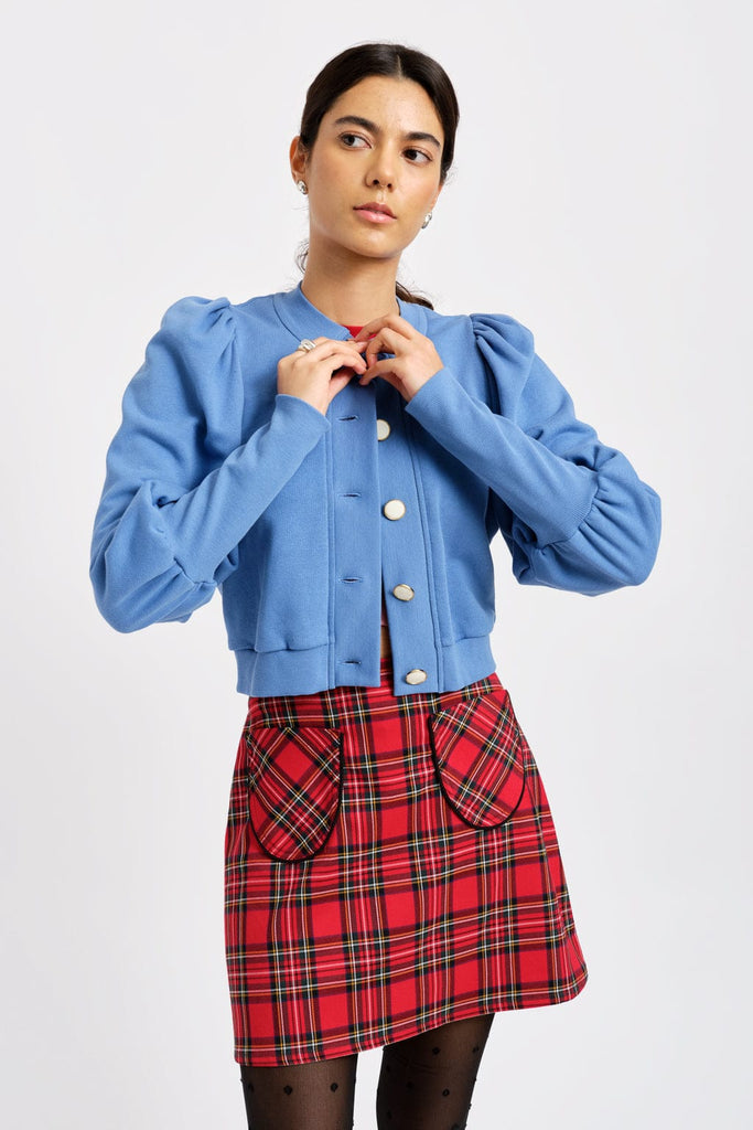 Eliza Faulkner Designs Inc. Skirts Tate Mini Skirt Red Plaid