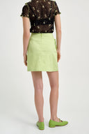 Eliza Faulkner Designs Inc. Skirts Tate Skirt Green Twill
