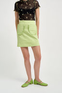 Eliza Faulkner Designs Inc. Skirts Tate Skirt Green Twill