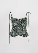 Eliza Faulkner Designs Inc. Small Pre-loved Candy Corset Black Eyelet - Size S