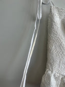 Eliza Faulkner Designs Inc. Small Pre-loved Candy Corset White Eyelet - Size S