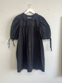 Eliza Faulkner Designs Inc. Small Pre-loved Evelyn Poplin Dress Black - Size S