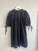 Eliza Faulkner Designs Inc. Small Pre-loved Evelyn Poplin Dress Black - Size S