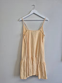 Eliza Faulkner Designs Inc. Small Sample Kaia Dress Butter Yellow Linen