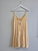 Eliza Faulkner Designs Inc. Small Sample Kaia Dress Butter Yellow Linen