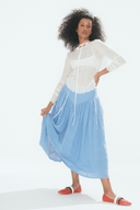 Eliza Faulkner Designs Inc. Tops Longsleeve Rib Tee White