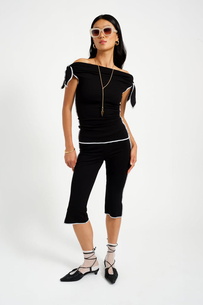 Eliza Faulkner Designs Inc. Tops Pepper Top Black