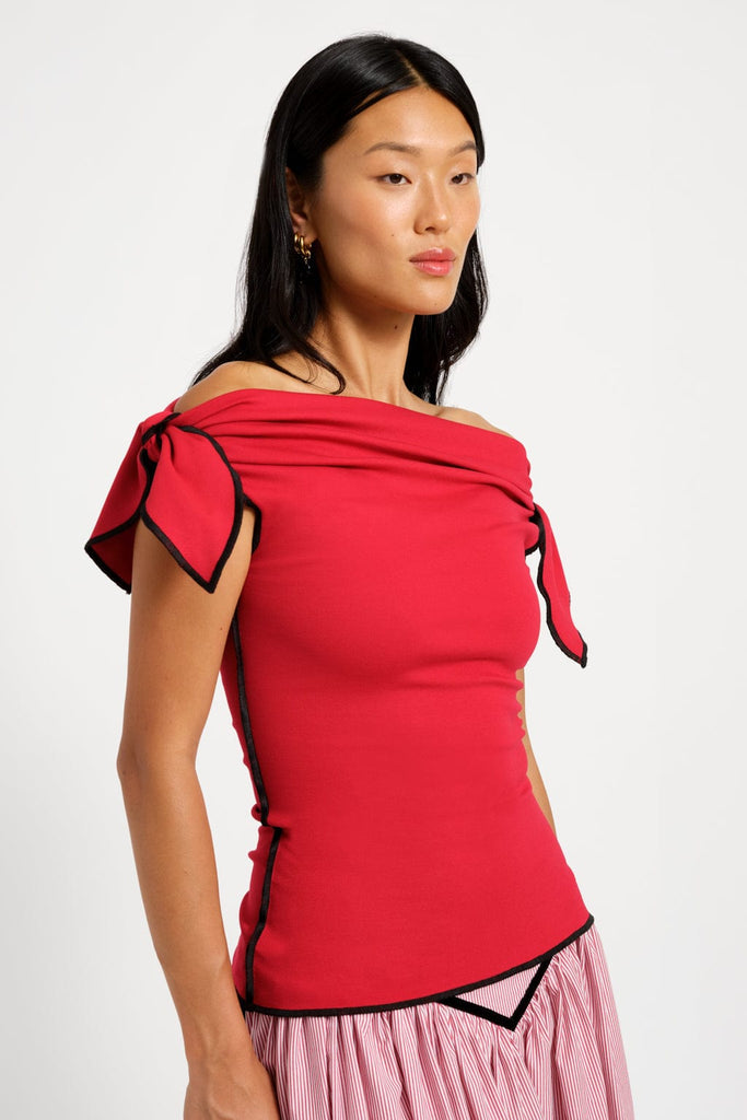 Eliza Faulkner Designs Inc. Tops Pepper Top Red