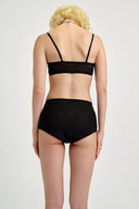 Eliza Faulkner Designs Inc. Tops Ruby Bralette Black Mesh