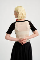 Eliza Faulkner Designs Inc. Tops Ruth Tee Black & White