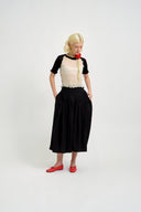 Eliza Faulkner Designs Inc. Tops Ruth Tee Black & White