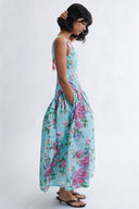 Eliza Faulkner Designs Inc. Vivienne Long Dress Floral