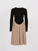 Eliza Faulkner Designs Inc. X-Small Pre-loved Joan Dress Black & Cream - Size XS
