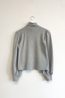 Eliza Faulkner Designs Inc. XS - S Secondhand Dolly Turtleneck Grey Fleece