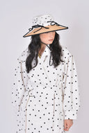 Heirloom Hats Accessories Heirloom Hats Rosemary Straw Hat in Cookies and Cream