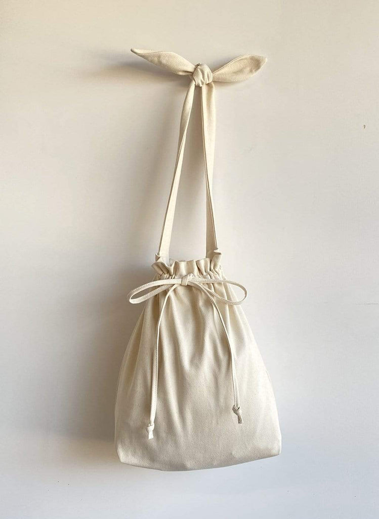 Bunni Tote Bag Cream Twill | Eliza Faulkner Designs Inc.