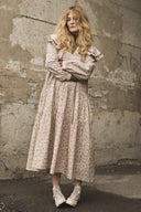 Eliza Faulkner Designs Inc. Dresses Beige Floral Sawyer Dress