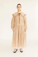 Eliza Faulkner Designs Inc. Dresses Beige Floral Sawyer Dress