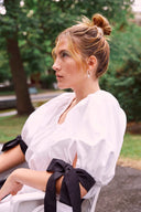 Eliza Faulkner Designs Inc. Dresses Jolen Dress Black & White
