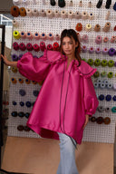 Eliza Faulkner Designs Inc. Dresses Mandy Dress Pink Mikado