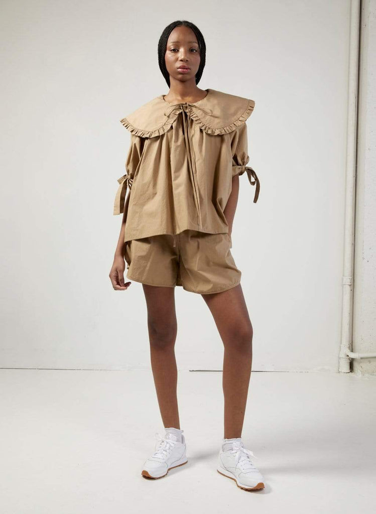 Eliza Faulkner Designs Inc. Khaki Bailey Shorts
